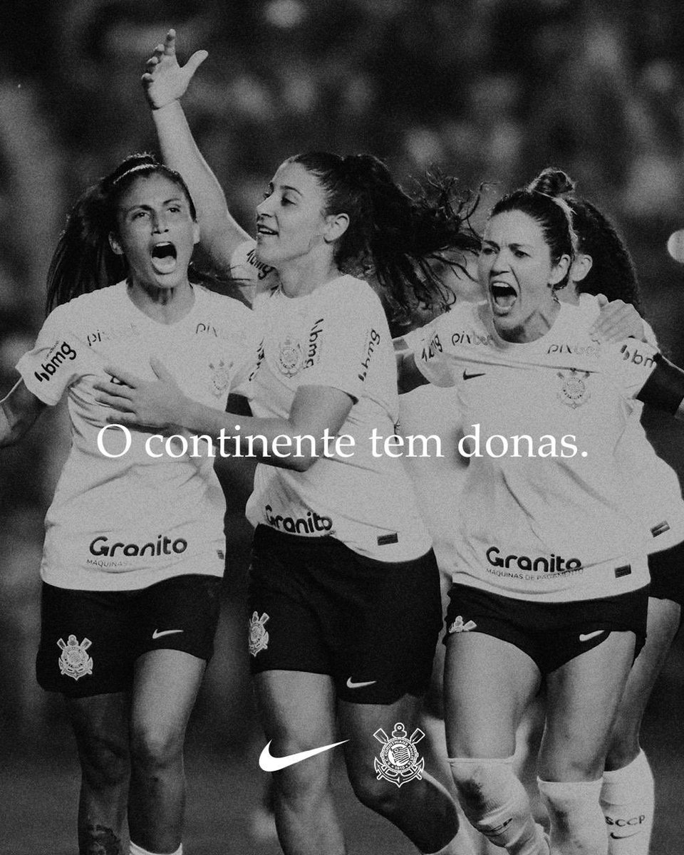 Vencer muito antes de ganhar. E ganhar até se tornarem as maiores do continente. Hoje elas são 4 vezes campeãs, mas incontáveis vezes inspiração. 🏆🖤