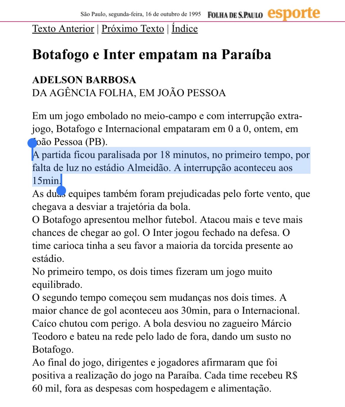 Análise: Apagão apagou o time do Botafogo - ISTOÉ Independente