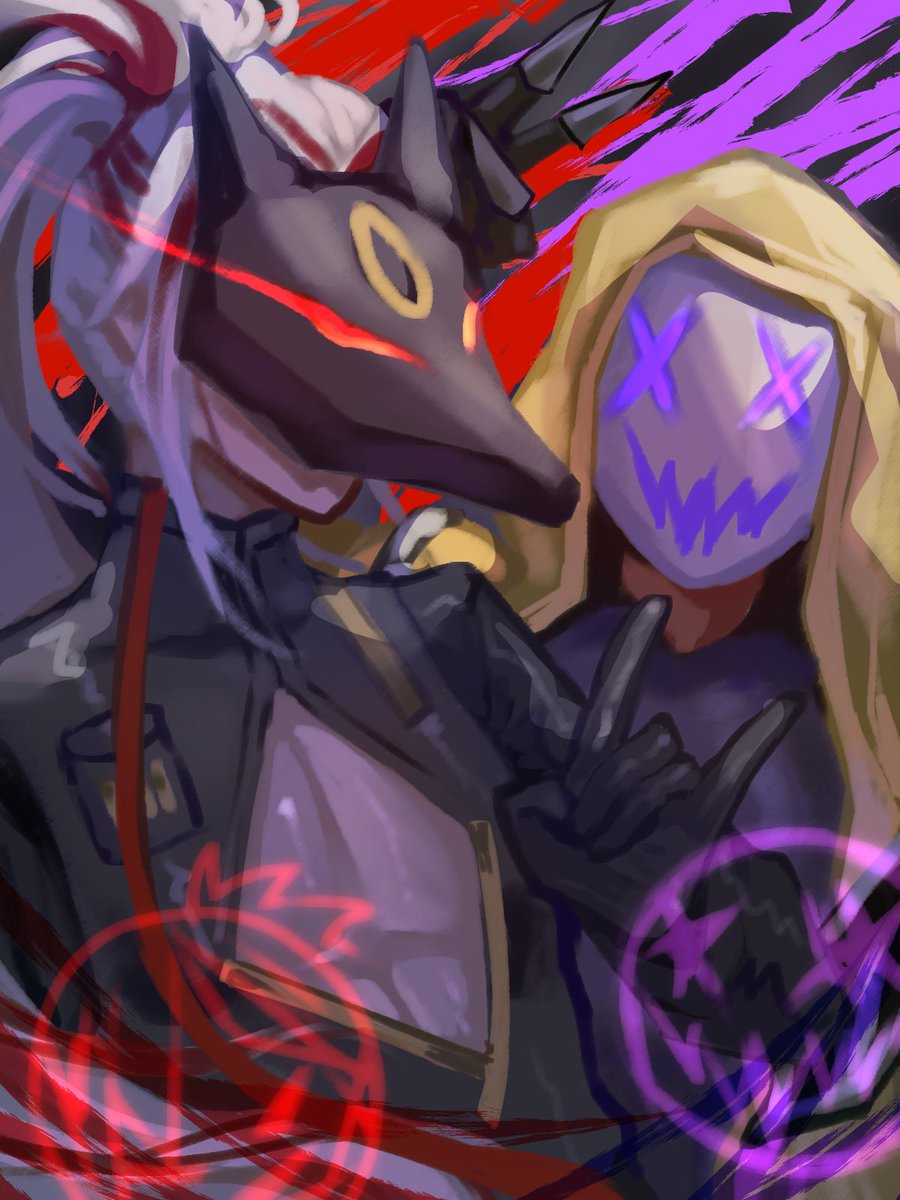xina60326269's tweet photo. Mask 💜❤️

#heartsteel #LeagueOfLegends #LeagueOfLegendsFanArt #kayn #yone #League_of_Legends #kayone https://t.co/1RQER1kHh8