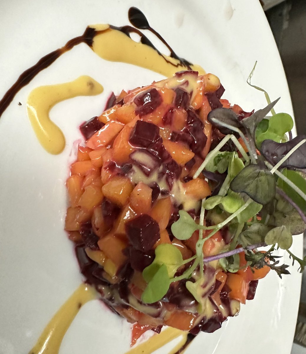 Beet and Mango Tartar 
#westvillage #Foodie #nyeats #yumyum #foodblogger