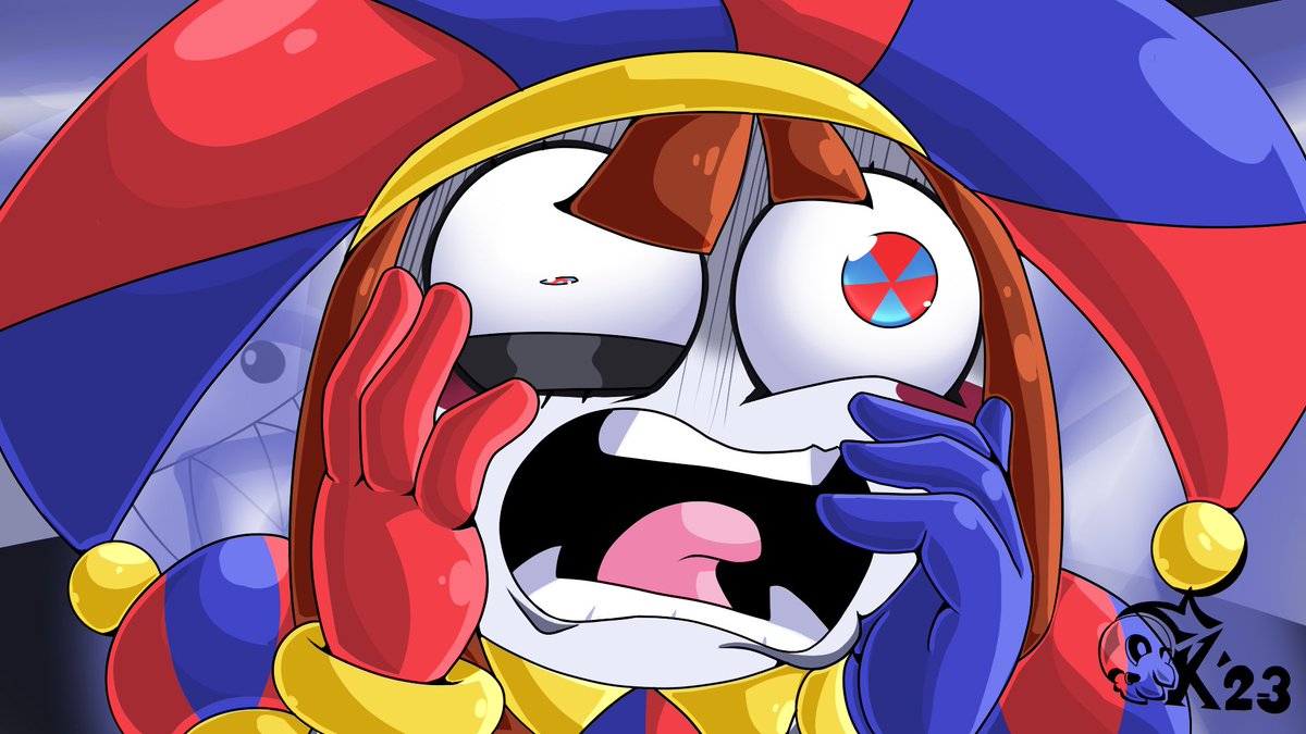 Hey... You guys should go watch the Amazing Digital Circus. And you should  have this Fanart of Pomni... Hope I did the character justice in my style.  #pomni #PomnidigitalCircus #fanart #amazingdigitalcircus, image size:1200x675