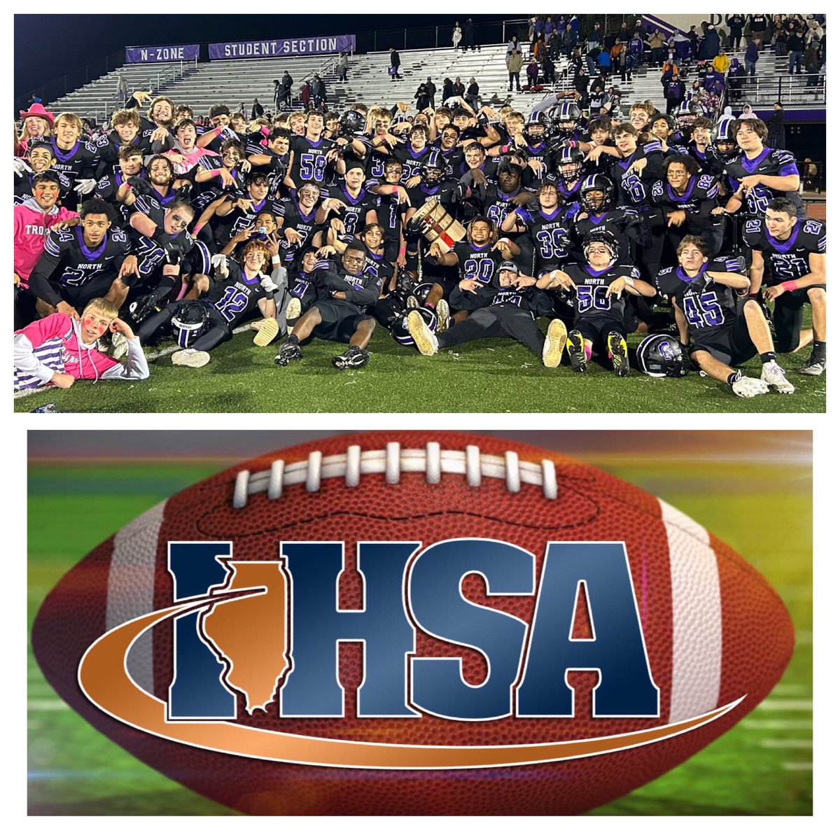 Playoff Football is HERE! 

Your DGN Trojans are in the 7A IHSA Football Playoffs and will host Kenwood Academy next week! Proud of our team and the entire DGN Community! #WeAreDGN
