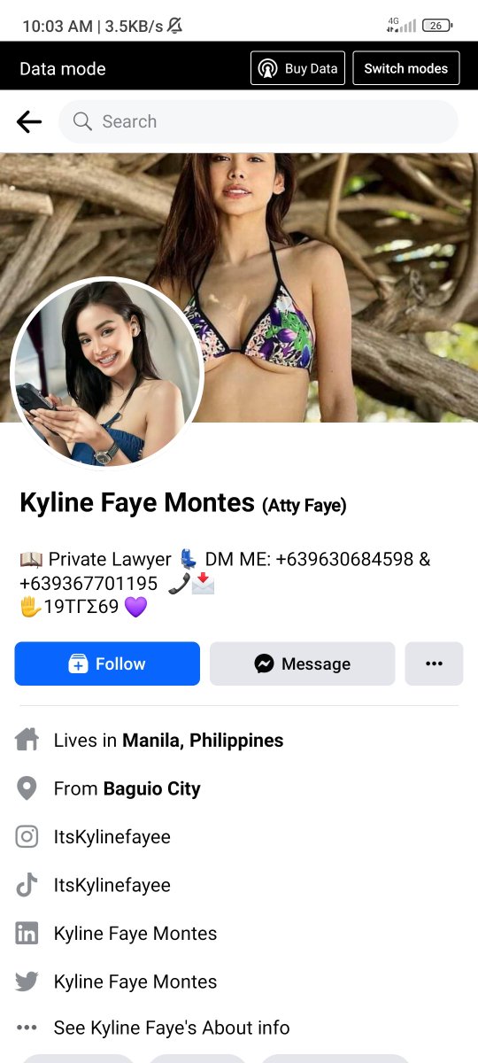 iyk_yk_ik_yk's tweet photo. @MissGrandTH This person is using Engfa's identify to scam and fraud people since 2021, she's claiming that she's a lawyer here in the Philippines, she already scammed a lot of people. 
@EWaraha
#TalkwithV  #EngfaWaraha https://t.co/NvhYOGTy3C