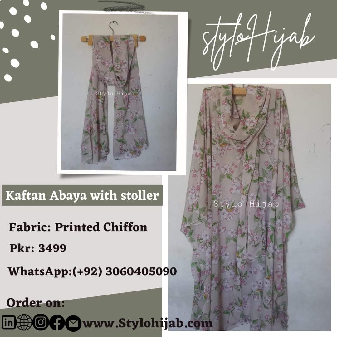 StyloHijab's tweet image. Kaftan Abaya with Stoller

Place your order on website: stylohijab.com/product-catego…
Order on WhatsApp: (+92) 306 040 50 90

Original price: Rs. 4500
Discounted Price: Rs. 3499

#hijabfashion #modestfashion #muslimahstyle #hijabista #modestclothing #hijabi #muslimfashion #hijabchic