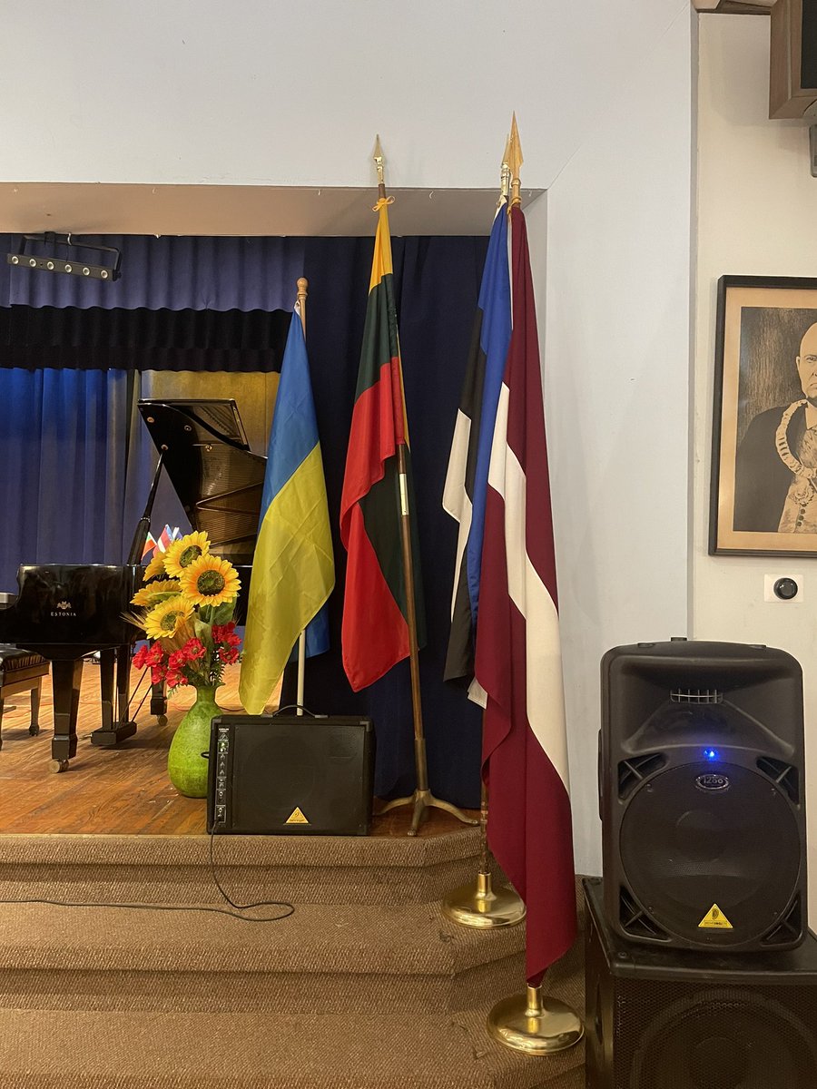 SargleppMargus's tweet photo. #BalticUnity 🇪🇪🇱🇻🇱🇹 is live and well! I had the privilege to attend a celebration at @LWEestiMaja. Together we can! Together we can win! 🇺🇦 https://t.co/JfQHtdDdCP