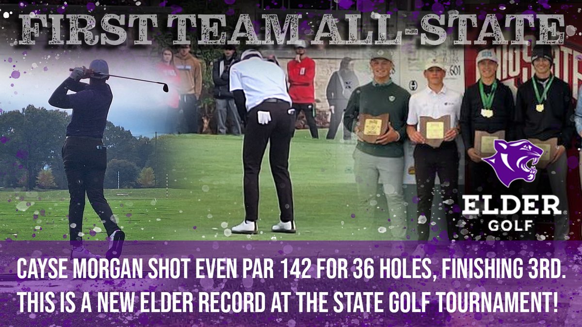 Elder_Golf's tweet photo. Congratulations, Cayse! What a weekend. https://t.co/vOSG95jIM8