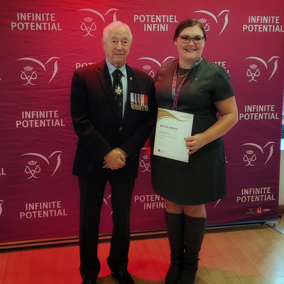 Today, I had the great pleasure to finally received my certificate for achieving the Golden distinction with <a href="/dukeofedcanada/">Award Canada</a> This program has provided me incredible opportunity to elevate myself. Today's ceremony was hosted by His Honour M. Doyon lieutenant Governor of Quebec