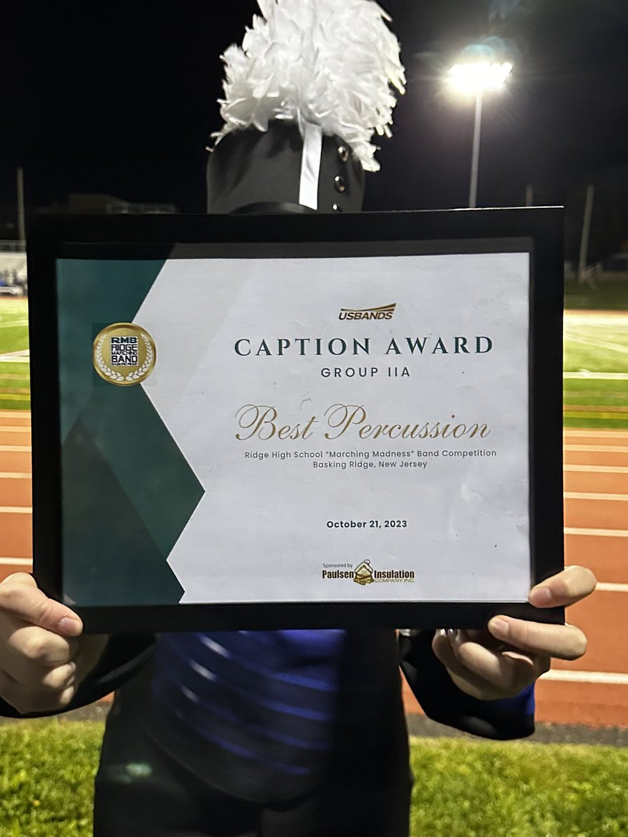 Warren Hills Bands (@whrhs_bands) on Twitter photo The <a href="/WHRHighSchool/">Warren Hills HS</a> Blue Streak Marching Band earned 2nd Place and the caption award for Best Percussion at the USBands Ridge competition. #WHRHSPride The <a href="/WHRHighSchool/">Warren Hills HS</a> Blue Streak Marching Band earned 2nd Place and the caption award for Best Percussion at the USBands Ridge competition. #WHRHSPride
