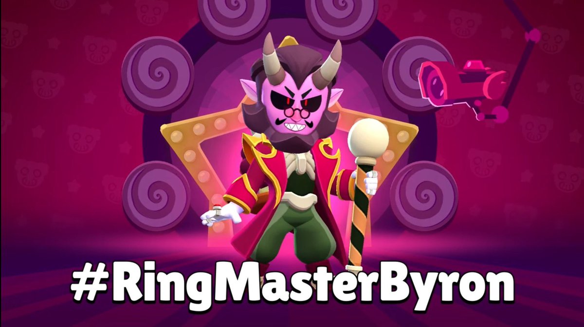 SK_zeekk's tweet photo. Giving away x14 Ringmaster Byron + Pin + Spray
+ Profile Picture

To enter:

✔Follow @SK_zeek

✔Like

✔mention 2 friends 

✔Comment best part of the update  with your player tag 

Good Luck Everyone!

#ringmasterybyron #brawlstars #brawltalk https://t.co/4NP2WSN89A