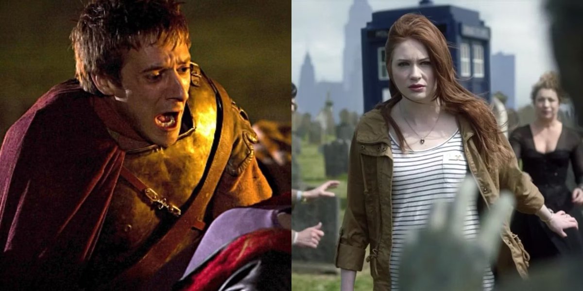 Davebh87's tweet image. Amy Pond and Rory Williams from #DrWho #BBCAmerica
