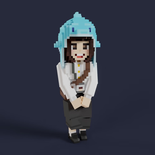 Just got this cute @Whalesclub_io Woo Young-woo @TheSandboxGame Avatar.

One of my favorite K-Series characters.

#WooYoungWoo #ExtraordinaryAttorneyWoo #SANDFam #SANDFamTH