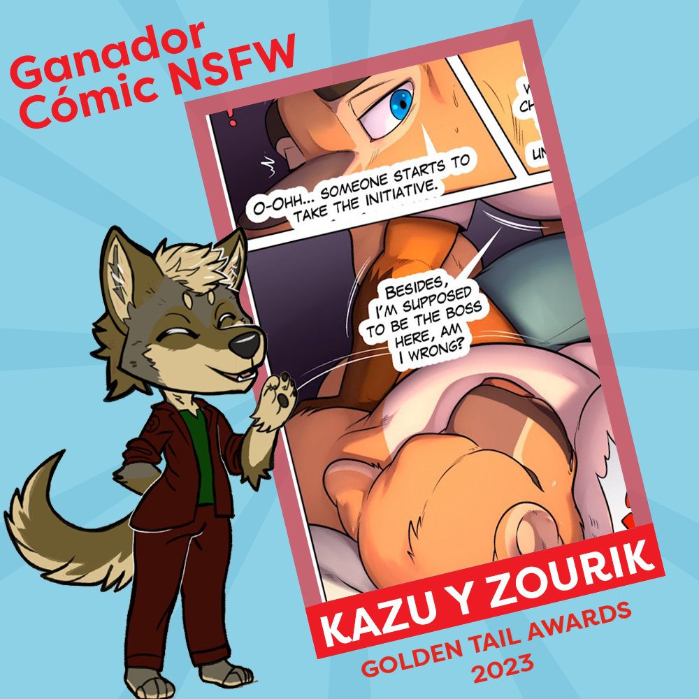 ¡Kazu y Zourik son los ganadores de la categoría Cómic NSFW 2023!

¡Este duo son una gran combinación para el fandom!