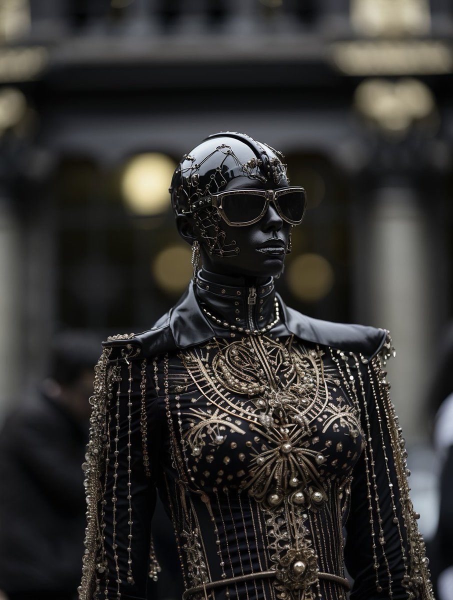 mary_aigirl's tweet photo. #Halloween2023 Street Fashion. Inspired by #Balenciaga . Created via #midjourneyV52 

#AIArtCommuity #artwork #ai #openai #DALLE #midjourneyart #Midjourney #midjourneyartists https://t.co/4xha9fqeNi