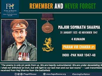 Mph918n's tweet photo. #MajSomnathSharma https://t.co/eHkxLvmvAQ
