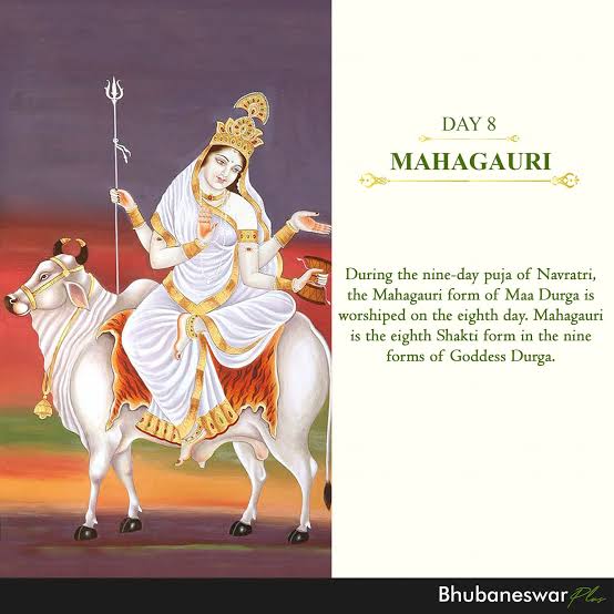 Day 8:- Maa Mahagauri.....

#Navratrifestival #DurgaPujaFestivities #NavratriVibes