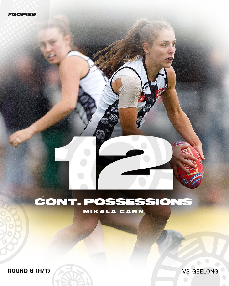 CollingwoodAFLW's tweet photo. Mikala isn't nicknamed the Bull for no reason 😤 https://t.co/3wVBTtVwP0
