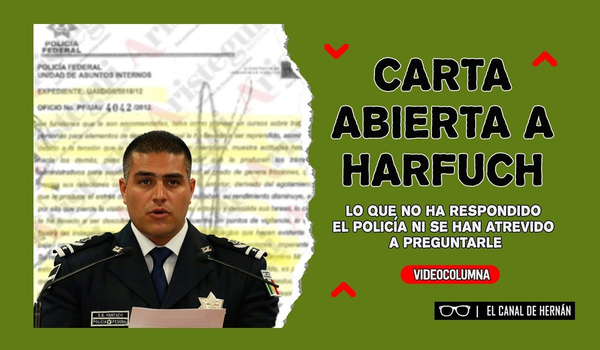 HernanGomezB's tweet photo. Desde hace varios meses he buscado a @OHarfuch para hacerle una entrevista. Ante su negativa, le escribo esta carta abierta con mis interrogantes, y le reitero que mis espacios están abiertos por si quiere contestarlas.  El puesto para el cual usted se postula es de mucha relevancia como para que pueda concurrir dejando una estela de dudas en el camino.
Aquí pueden ver el video de mi carta abierta: https://t.co/gJu6u2RVYy
Y aquí pueden leerla: https://t.co/yAC62Toarj

Sígueme en mi canal de YouTube: https://t.co/FdgUcL5iQ0
Mi página de Facebook: https://t.co/nAUcelVuRZ
En IG: https://t.co/Npqf3yzU2M
En Tik Tok: https://t.co/td5yJbdRLY
En Spotify: https://t.co/TdT6wxNygd
Y pueden seguir mi contenido en: https://t.co/cVs3sJ1oZP