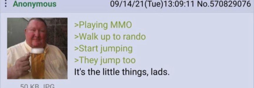 Greentext Poster tweet media