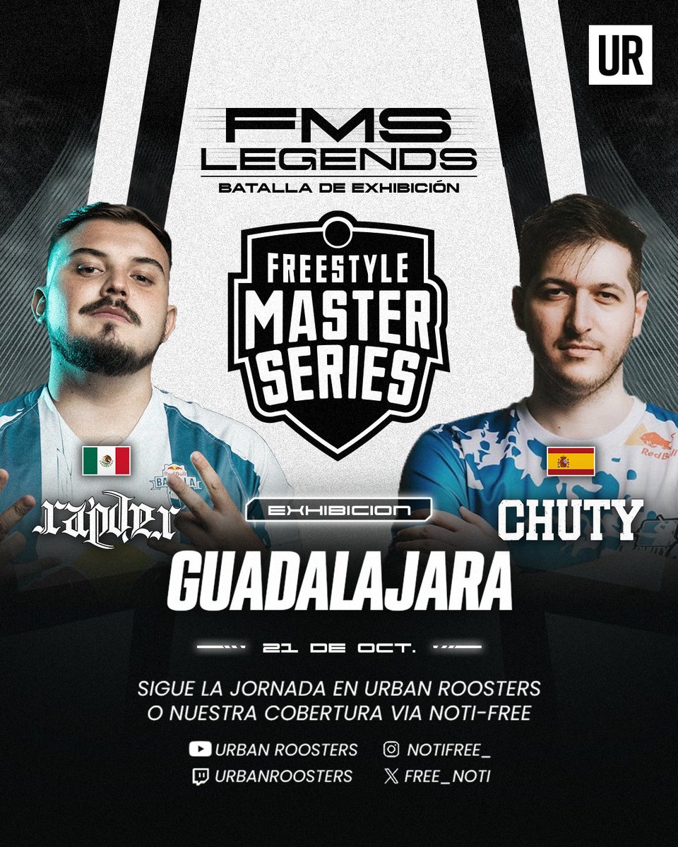 free_noti's tweet photo. FMS LEGENDS 🏆

👉🏻 𝗥𝗔𝗣𝗗𝗘𝗥 🇲🇽 🆚 𝗖𝗛𝗨𝗧𝗬 🇪🇦 👈🏻

#FMSLegends https://t.co/7lvn1XaTC9