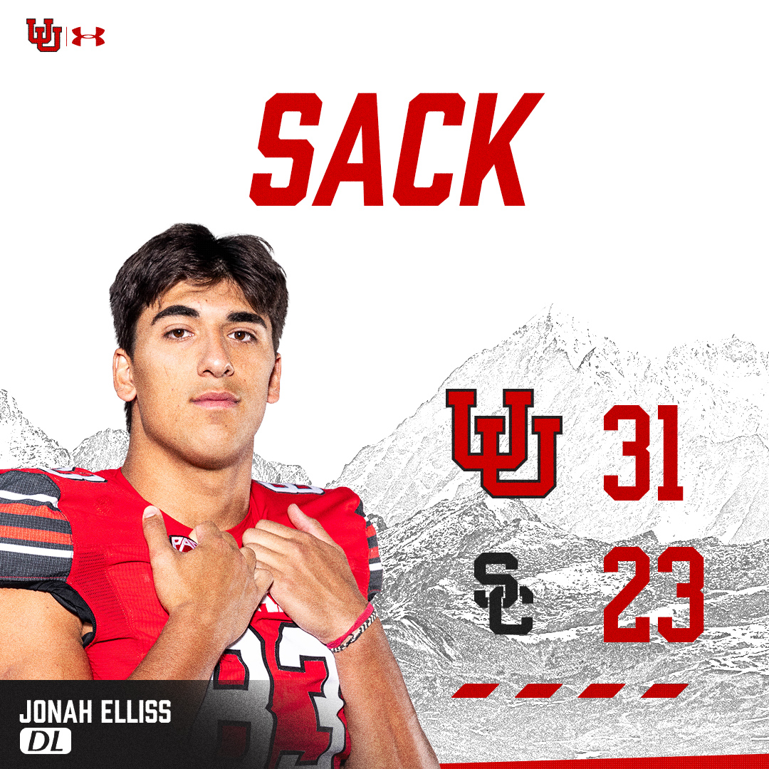 Utah_Football's tweet photo. Make that 10 sacks on the year!! 🫡 https://t.co/0m6RXyZZ4G