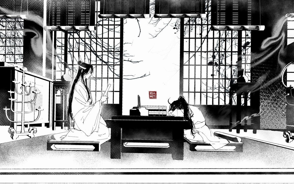 loxunzixin31122's tweet photo. #MDZS  #忘羡
那年藏书阁 https://t.co/oRqpVYAS0f