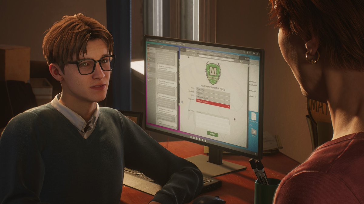 SergeiKravin0ff's tweet photo. This is one of the best Insomniac Peter Parker scenes. Absolutely excellent start to finish. https://t.co/2NAoKQ7BZi