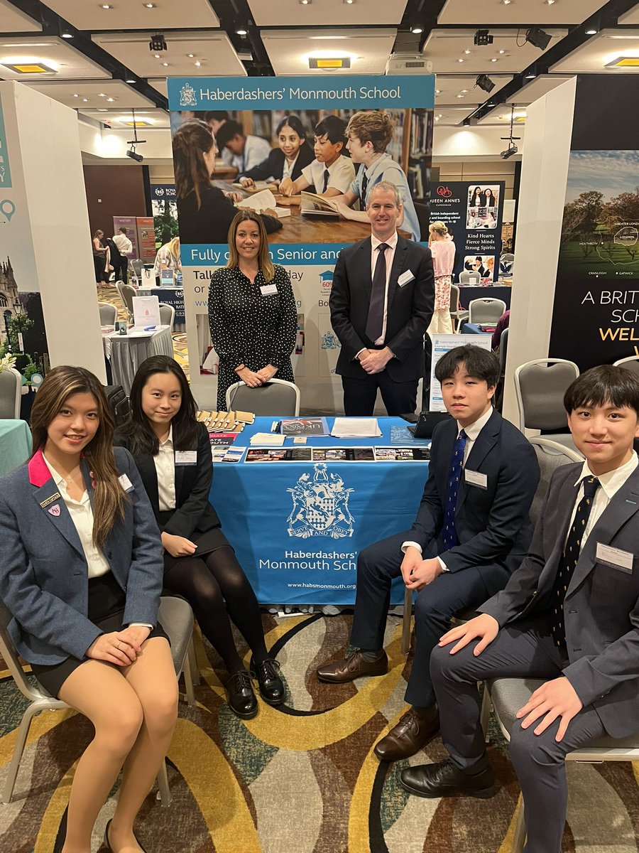 Day 2 of the Academic Asia exhibition -very grateful to our student ambassadors for helping. <a href="/Habsmonmouth/">Haberdashers' Monmouth School</a> <a href="/MonBoysHead/">Simon Dorman</a>