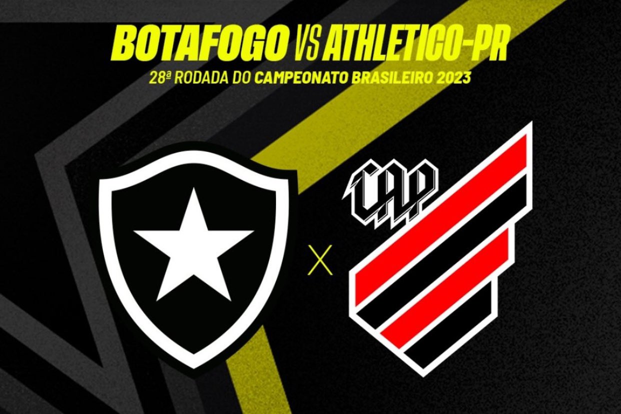 BOTAFOGO X ATHLETICO - JOGO NESSE DOMINGO, ÁS 15H, NO ESTÁDIO NILTON  SANTOS, COM PORTÕES FECHADOS! 