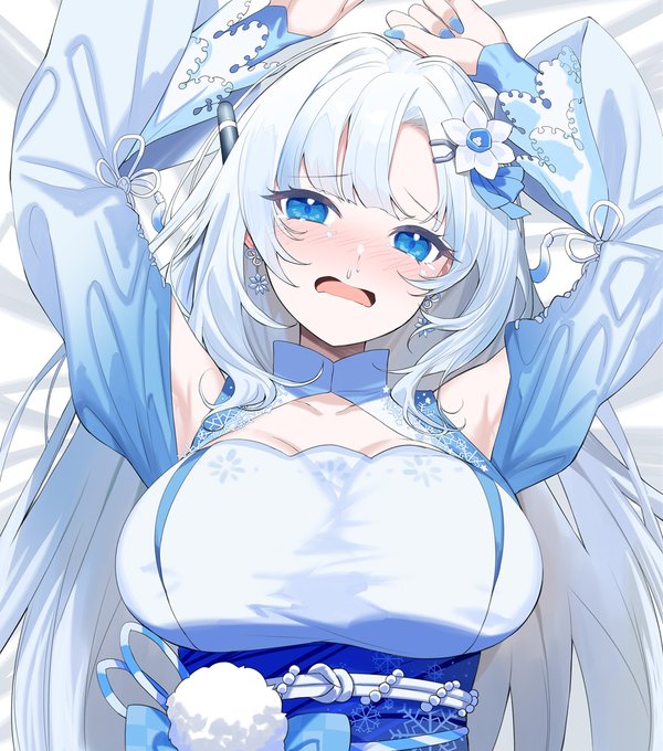 お仕置き前White CULさん 