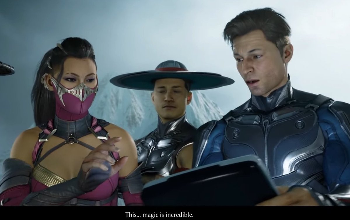 Scientist_Droid's tweet photo. 🔬My favorite scene from MK1 lmfao https://t.co/rbvRxyKToG