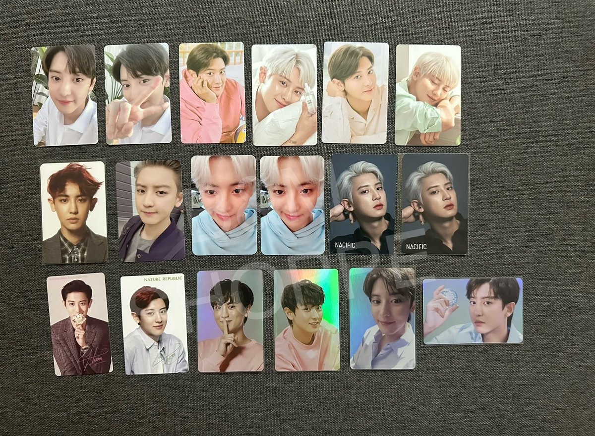 B_Mshoppe's tweet photo. Anyone Interested? 

EXO PHOTOCARDS

WTS WTB LFS LFB
#Exo #ExoPhotocards #Kyungsoo #Suho #Chanyeol #Sehun #Kai #Xiumin #Chen #Baekhyun #Lay https://t.co/G2ZTfPRq7k