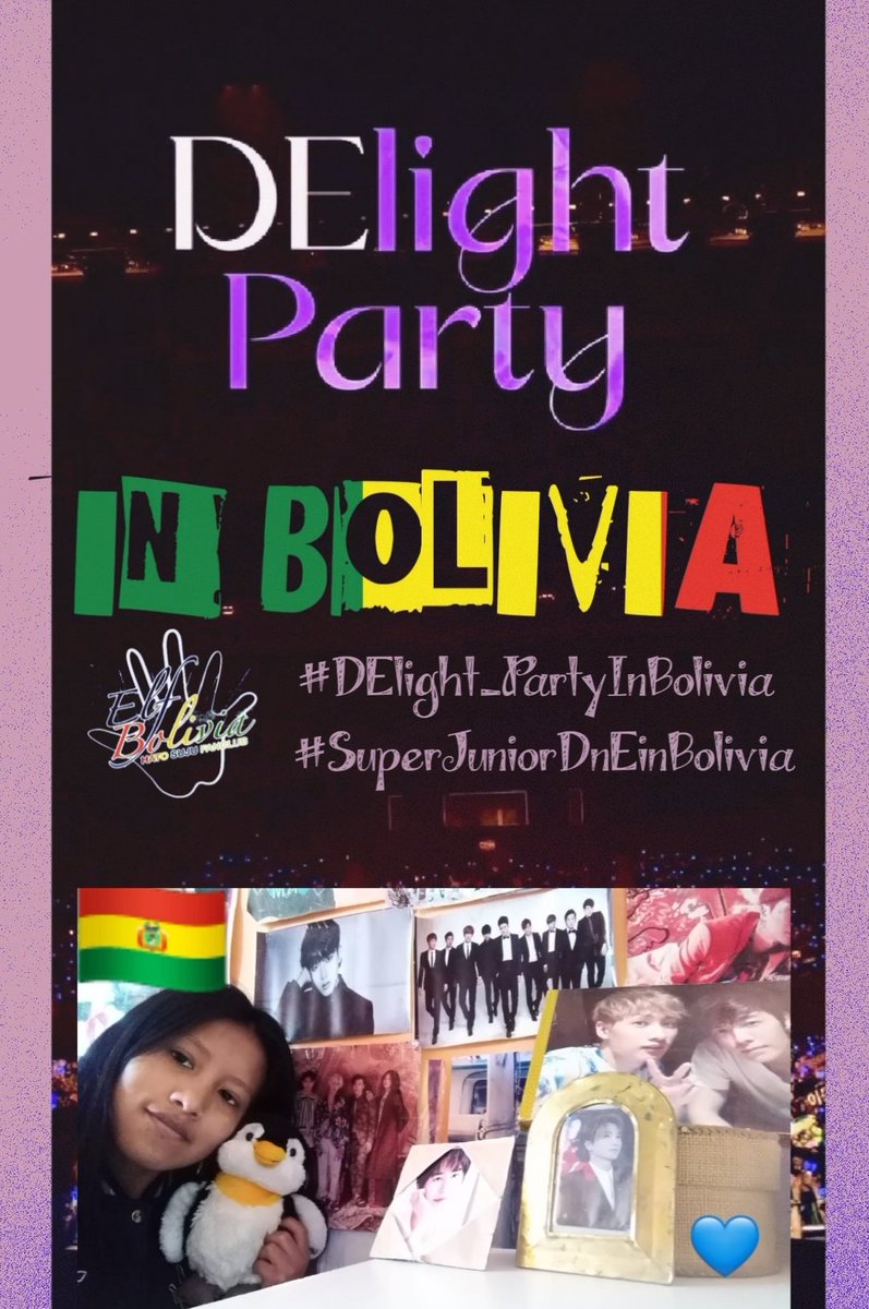 SJewels_Bolivia's tweet photo. #DElight_PartyinBolivia
#DElight_Party
#SuperJuniorDnEinBolivia
@SJ_DnE_official
#SuperJuniorDnEinBolivia https://t.co/RO1CZpUqKQ