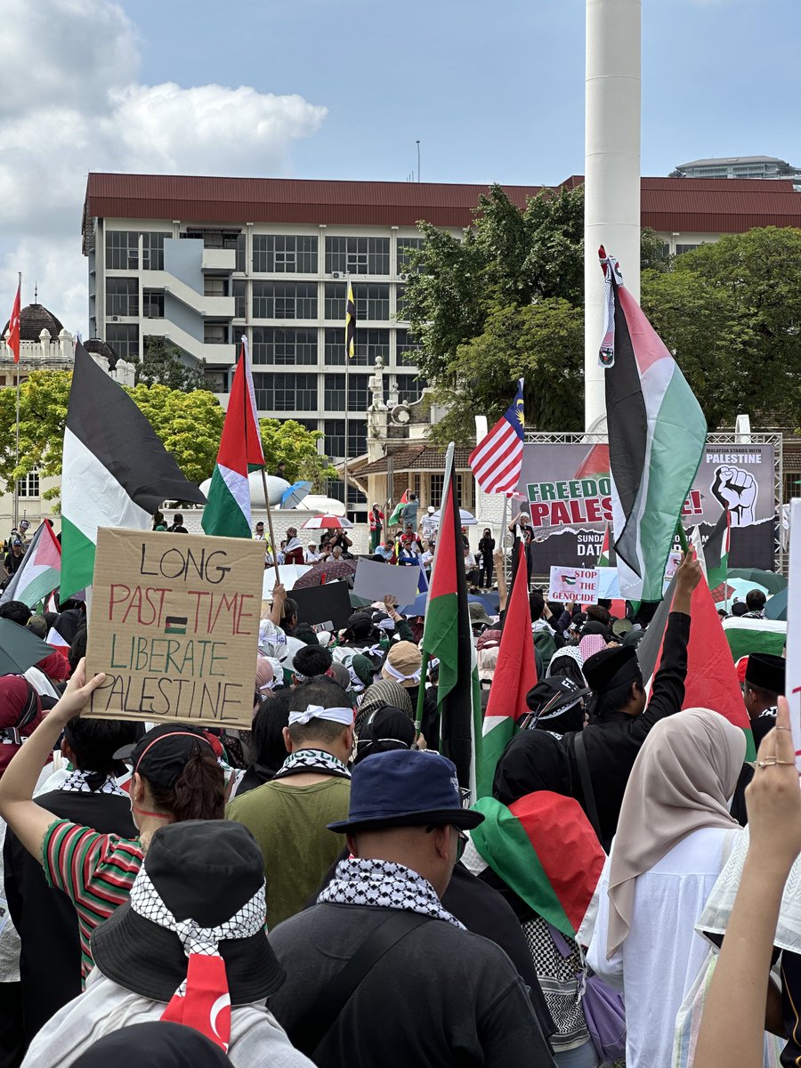 We are here for Palestine! 🇵🇸