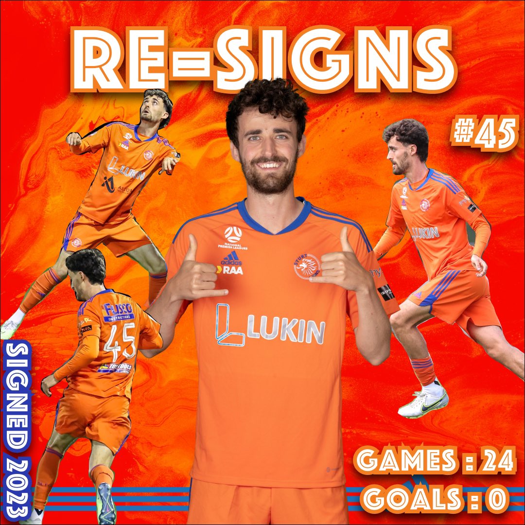 🦁 Marcus Orchard 🦁

Sturt Lions is pleased to announce the re-signing of Marcus for season 2024!

Continuing into his 2nd year at the club 👏🏽