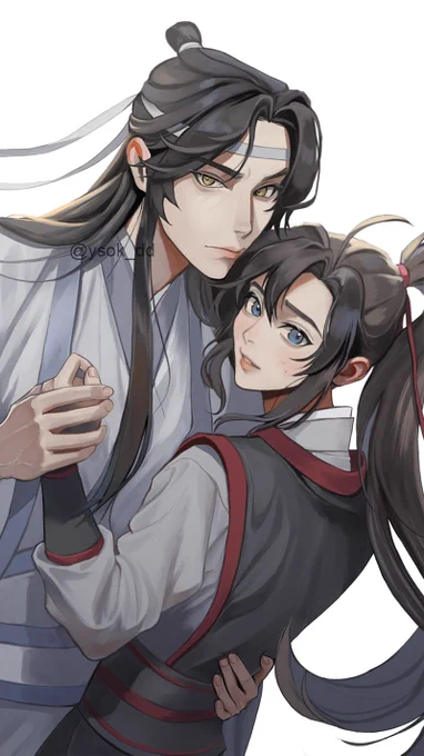 最近描いたお気に入りの年齢差忘羨 #mdzs