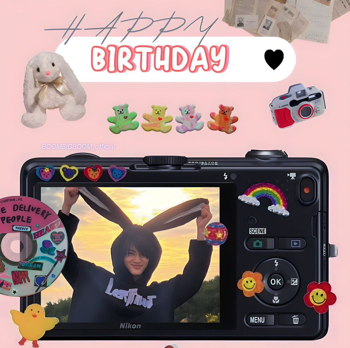 Happy birthday เจ้าเด็กเล็กของแอด ขอให้มีความสุขมากๆน๊าา ประสบผลสำเร็จในทุกเรื่อง สู้ เรียนรู้ เก็บประสบการณ์ชีวิต ทุกอย่างมีเวลาของมันสักวันจะเป็นวันของหนู รักนะครับคนเก่ง <a href="/BigboomJsz/">บบ</a> 🎉🎂 

#bbjs
#BBJS21stDday