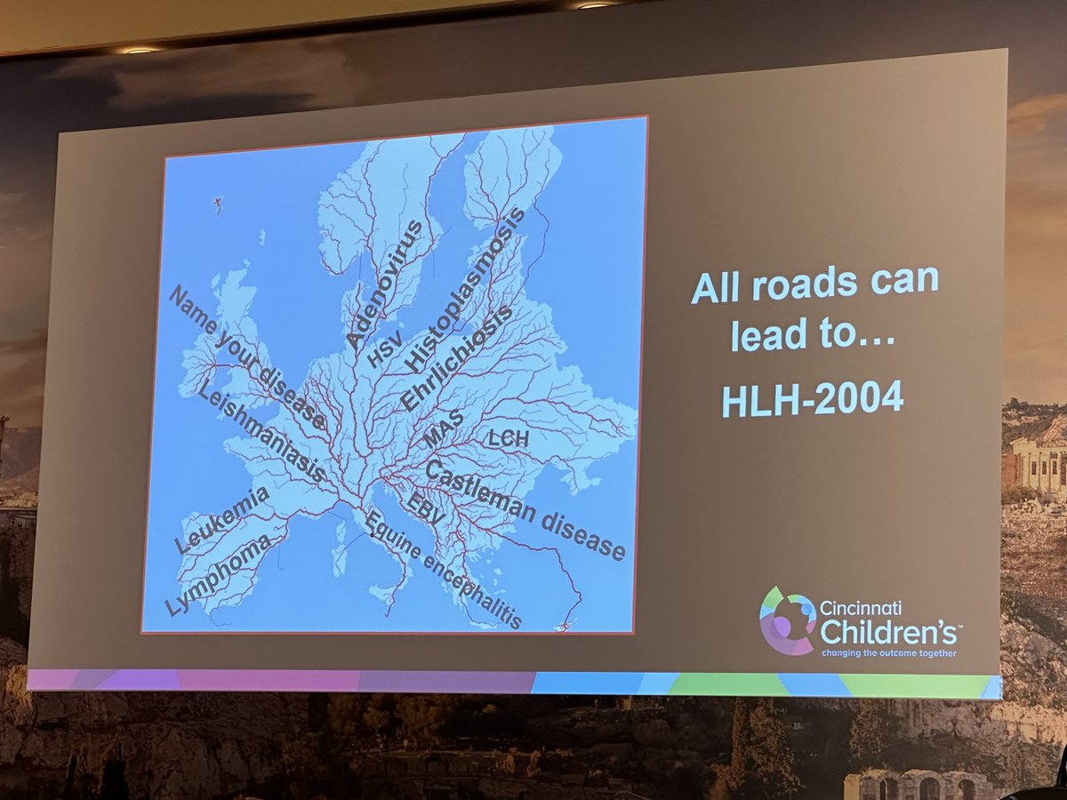 hemedoc's tweet photo. #HSMtg2023 Kumar: not everything meeting HLH-2004 criteria is HLH. Think about other possibilities (viral infxn, lymphoma) @HistiocyteSoc https://t.co/KWpcB1GaSA