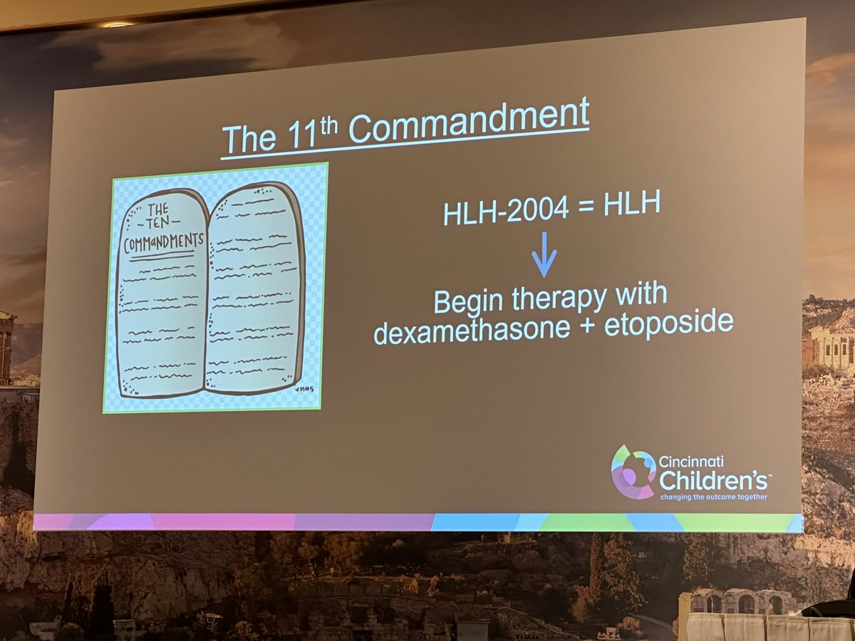 hemedoc's tweet photo. #HSMtg2023 Kumar: not everything meeting HLH-2004 criteria is HLH. Think about other possibilities (viral infxn, lymphoma) @HistiocyteSoc https://t.co/KWpcB1GaSA