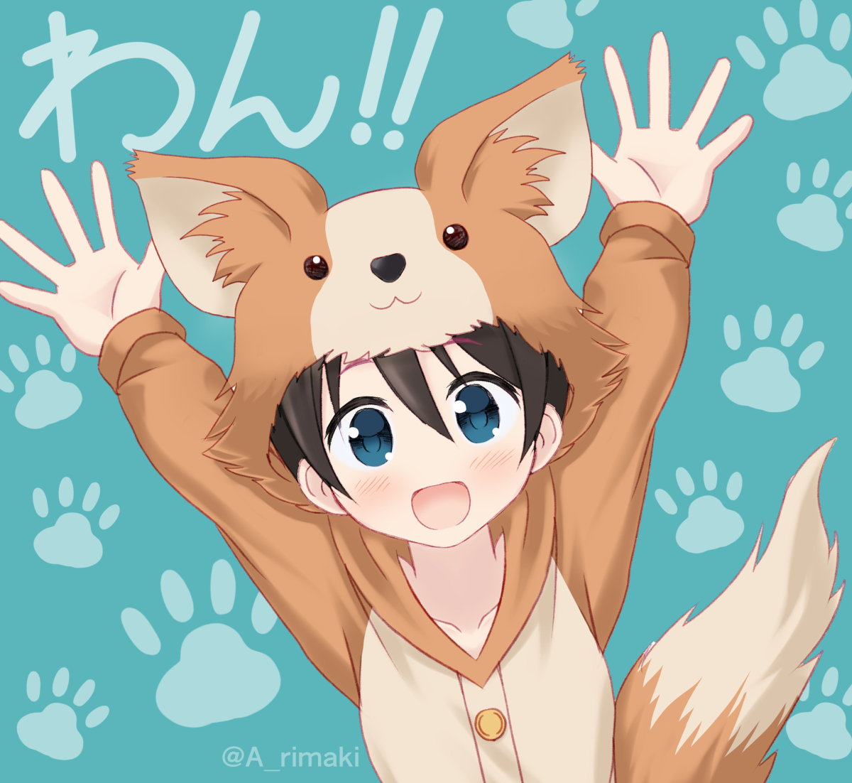 ゆるキャン「ゆるキャン△の斉藤恵那ちゃん描きました!!!ちくわパジャマ!#ゆるキャン #ゆる」|蒼野リマキ@お絵描き㌠のイラスト