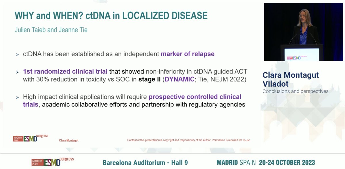 Juan OConnor (@juanmaoconnor) on Twitter photo Great Session about the rol of ctDNA, clearly an evolving field in CRC!.. more challenging in rectal cancer <a href="/myESMO/">ESMO - Eur. Oncology</a> <a href="/ClaraMontagut/">clara montagut v</a> <a href="/JeanneTie/">Jeanne Tie</a> <a href="/JTaieb92959/">Julien Taieb</a> 👏👏 Great Session about the rol of ctDNA, clearly an evolving field in CRC!.. more challenging in rectal cancer <a href="/myESMO/">ESMO - Eur. Oncology</a> <a href="/ClaraMontagut/">clara montagut v</a> <a href="/JeanneTie/">Jeanne Tie</a> <a href="/JTaieb92959/">Julien Taieb</a> 👏👏