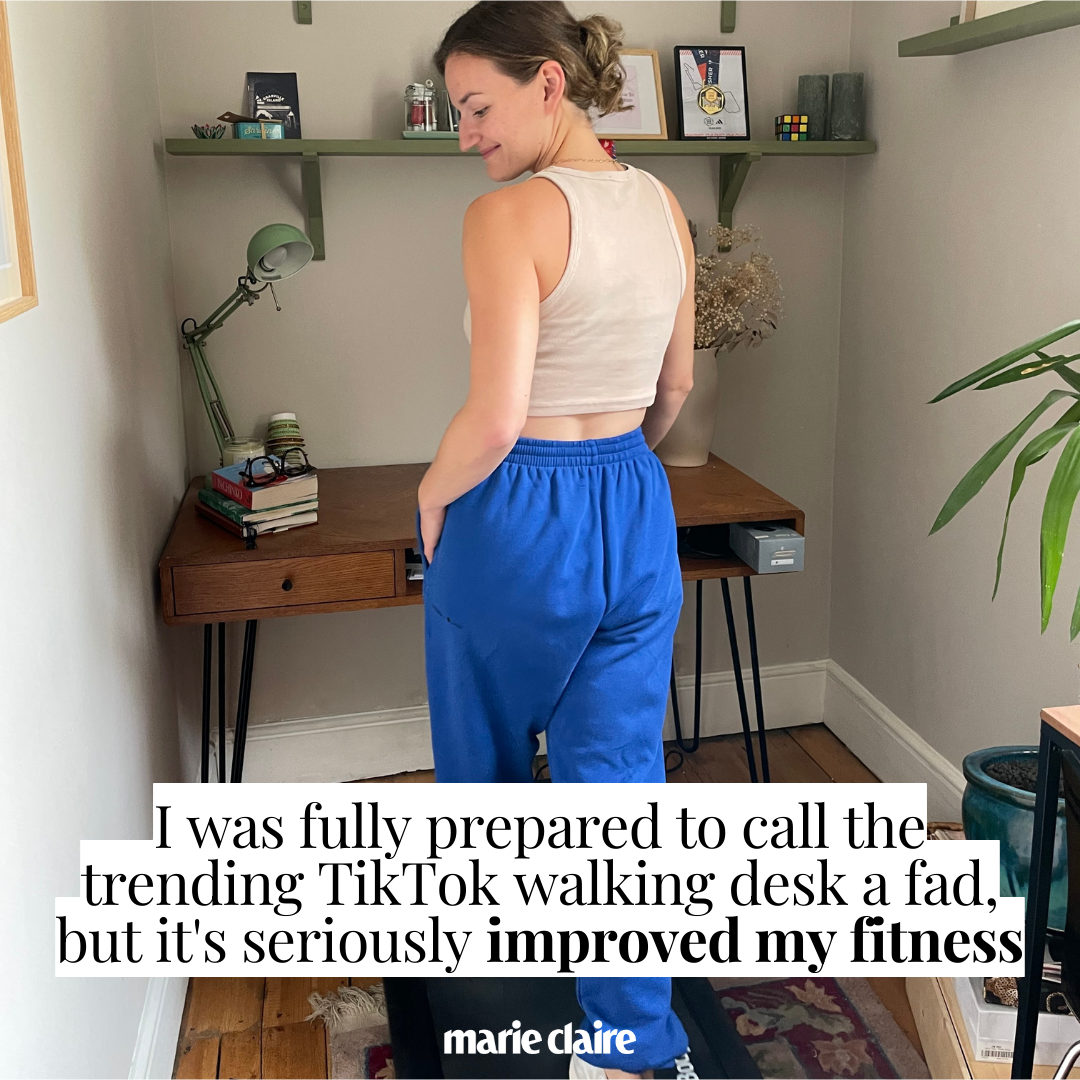 marieclaireuk's tweet photo. With a casual 5.1 million views on the #walkingtreadmill hashtag TikTok alone, it's fair to say the treadmills are having a bit of a moment🏃♀️ So I decided to put a walking treadmill to the test, read my honest thoughts> https://t.co/dAHBQ7BQy7
Image via @allyyhead https://t.co/eoTevaW6t7