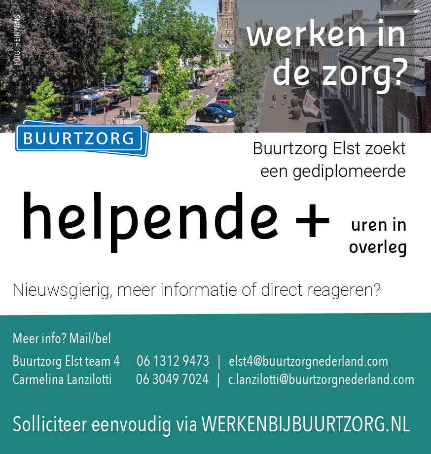 buurtzorg's tweet photo. Buurtzorg WIJKZORGTEAM Elst zoekt helpende + 
Je levert zorg aan huis en ondersteunt cliënten bij dagelijkse handelingen. 
ENTHOUSIAST? Solliciteer eenvoudig via https://t.co/NayOidFpPb
#Buurtzorg #WIJKZORGTEAM #ELST #helpende + #werkenbijbuurtzorg https://t.co/Gdh5qwTamE