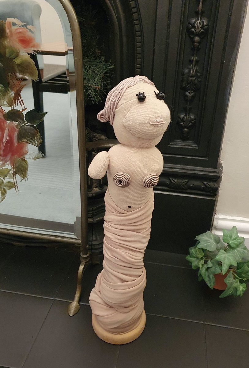 buntybombshell's tweet photo. @JohnnyVegasReal Messing with socks. In homage. Or maybe competing for the Turner Prize? 🤪🤣 https://t.co/sKq47cqYRj