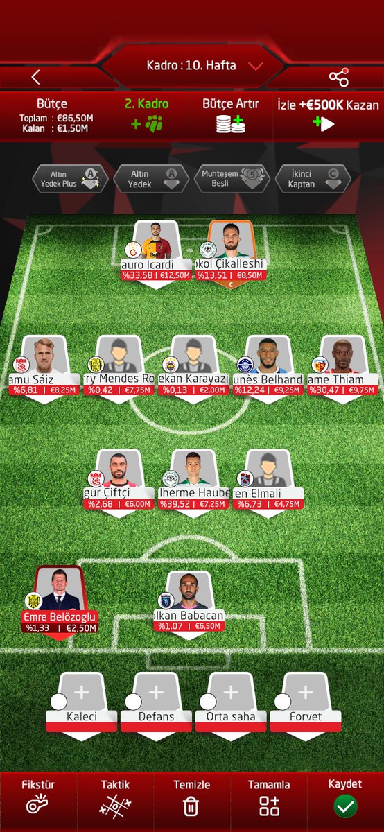 Sosyal Lig’de rüya takımımı kurdum, görmek için hemen tıkla⚽🚀 api.sosyallig.com/r/SL5314140949…