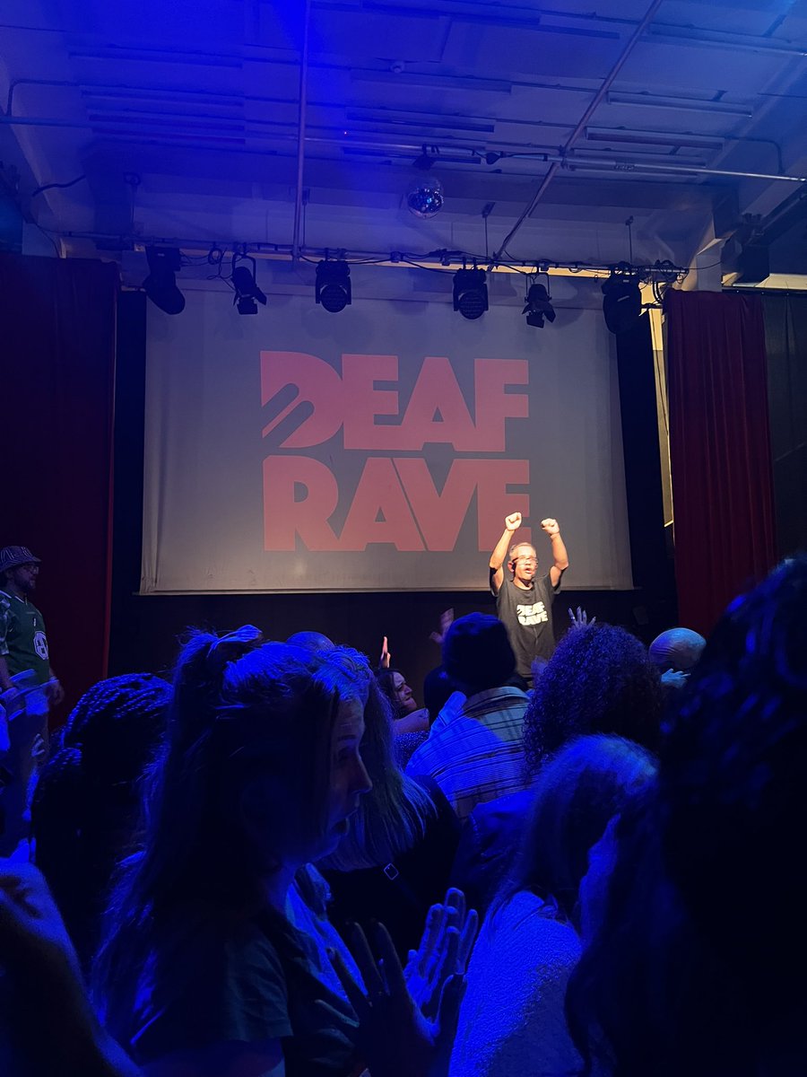 Congratulations to <a href="/DeafRave/">Deaf Rave - Troi Lee MBE</a> for an epic party of deaf music and dance last night, happy 20th anniversary!