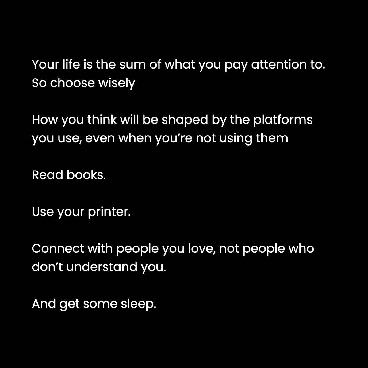 «The quality of attention we bring...» 

The conversation between <a href="/ezraklein/">Ezra Klein</a> and <a href="/PJVogt/">PJ Vogt</a> on how to use the internet now was jarringly relatable. 

From the latest episode of Search Engine pjvogt.substack.com/p/how-do-i-use…