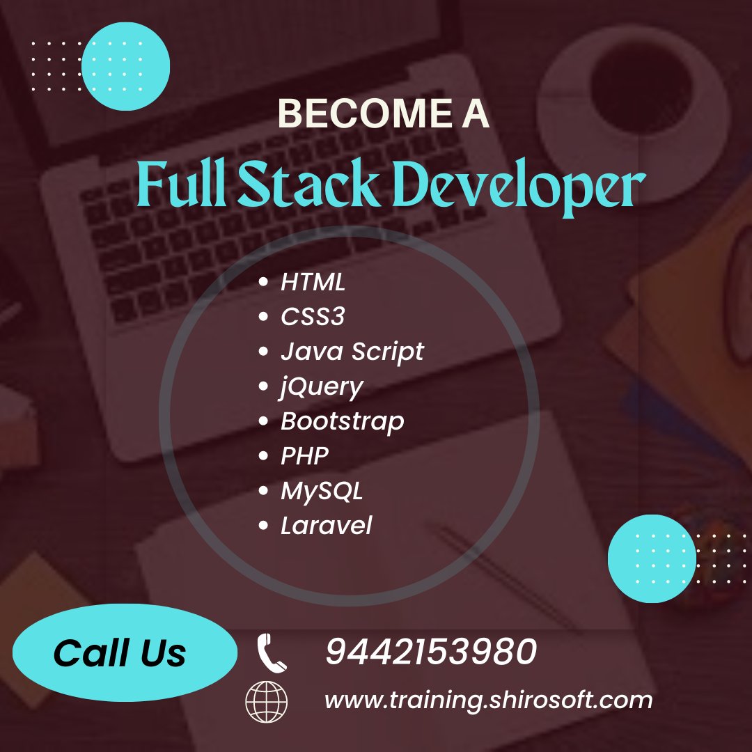 TrainingShiro's tweet photo. Full stack developer course in nagercoil https://t.co/inzyYpg1WN
#html #css3 #javascript #jquery #bootstrap #php #mysql #Laravel   #nagercoilcomputertraining
#Wordpress #GoogleAnalytics #datascience #dataanalytics #dataanalyticwithpowerbi #dataanalyticswithexcel https://t.co/ZH4NExKy3l