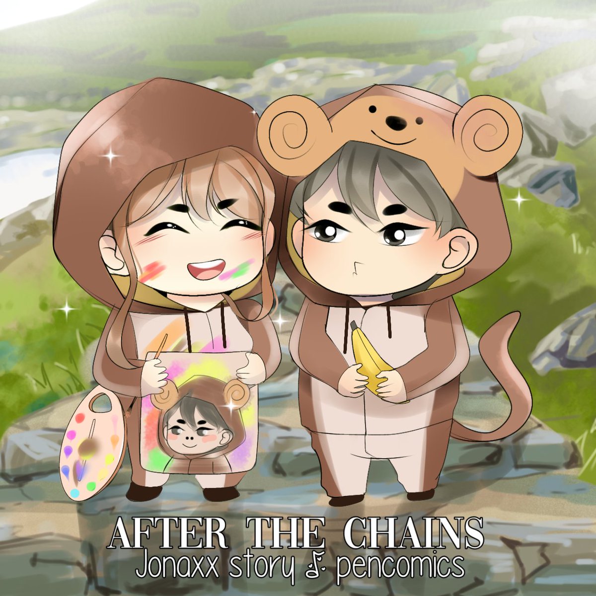 pencomics1's tweet photo. Uriel and Cian na may konting dogshow 🤣

After the Chains | Jonaxx

OPEN FOR ART PURCHASE https://t.co/mRLVbskSof