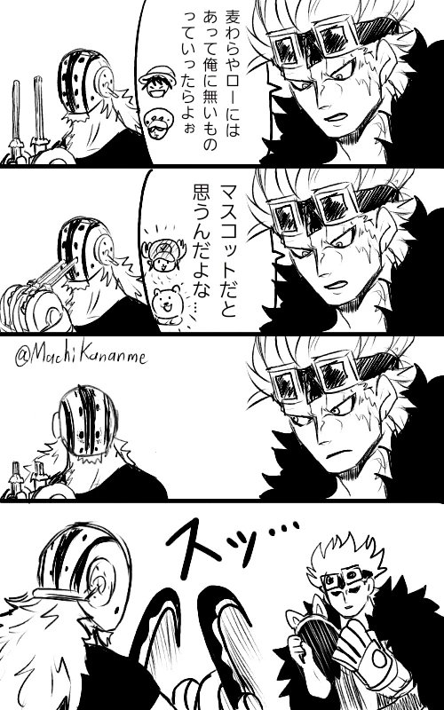 過去に描いたキラーをマスコットにしたいキッド 