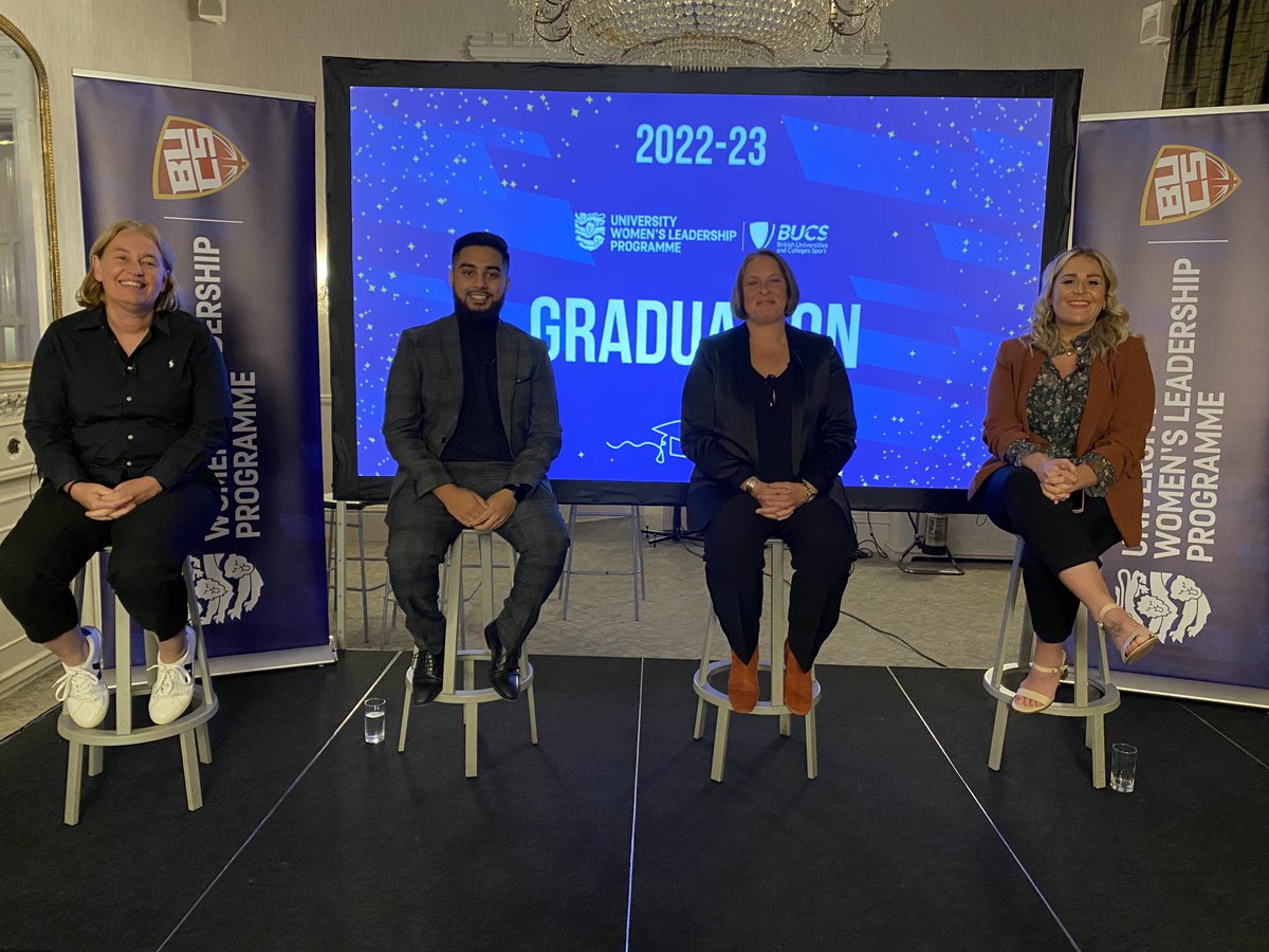 donnamcivor's tweet photo. A wonderful evening celebrating the ⁦@FA⁩ ⁦@BUCSsport⁩ Women’s Leadership Graduation. Some formidable young women in the room. ⁦@WomeninFootball⁩ 💜 https://t.co/s77Ha0d3RB